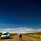 This was on Nevada Highway 50, aka the Loneliest Road in America. It’s incredibly desolate so I was hoping to get a sweet shot of the milky way. The moon was way too bright, though. So, I just set up my tripod in the middle of the road, and shot a 20 second exposure. I couldn’t believe how well it worked out.